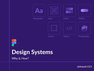 Design System: Why & How? figma illustration logo mobile ui senior product designer senior ux designer ui ux