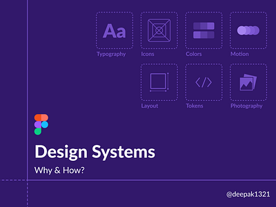 Design System: Why & How? figma illustration logo mobile ui senior product designer senior ux designer ui ux