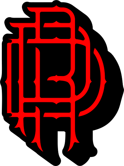 PRD - Prime Denimz Monogram branding design logo monogram vector