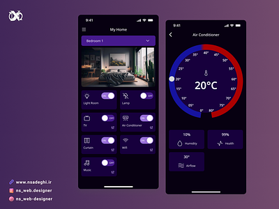 Home Monitoring Dashboard - Daily UI 022 app appdesign dailyui figmadesign smart home ui uidesign ux webdesign