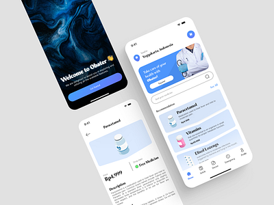 Obater | Drug Sales App app design drug sales ui