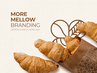 Moremellow Branding bakery barnd branding bread cafe design graphic design illustration logo logotype moremellow typography