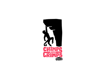 Chimps & Crimps Media adventure alpinism bouldering branding climbing explore extreme sports hiking icon illustration logo mark monkey mountain mountaineering outdoors rock climbing travel trekking visual identity