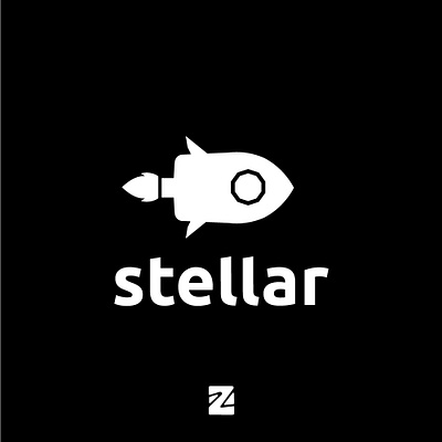 Roket Stellar Logo branding design graphic design icon logo logos logotype modren motion graphics roket roket stellar logo simple logo stellar tech templates ui vector