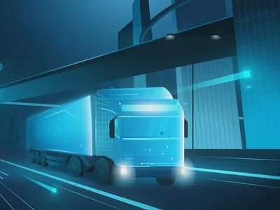 Allotrac Brand Animation In Collaboration With Vidico 2d animation 3d interface animation car character character animation city city top view delivery ismetric style isometric city logistic megapolis motion motion graphics roads top view transport transportation truck