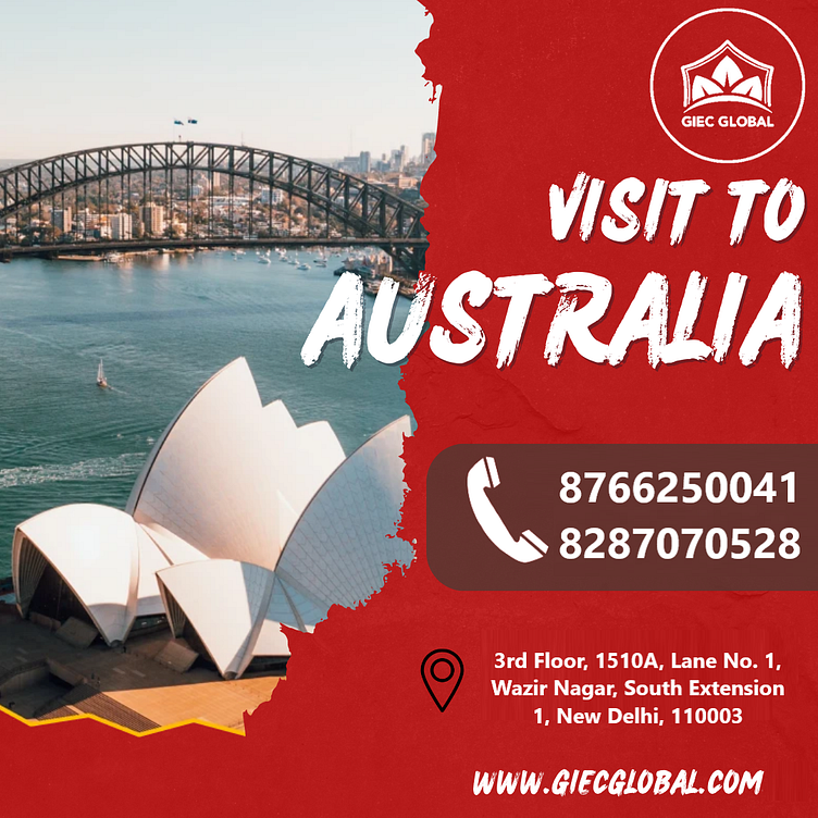 Australia Tourist Visa Consultants by GIECGLOBALAU on Dribbble
