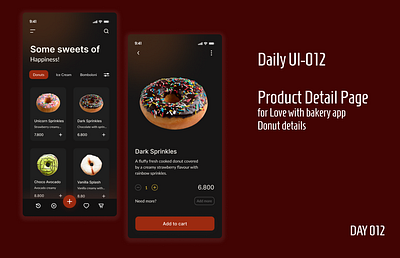 Product Detail Page app dailyui day 012 design figma product detail page ui uiux