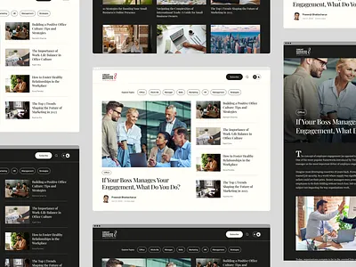 GMI Blog Page Design article blog blogpage branding design minimal trending ui uidesign uiux uxui website
