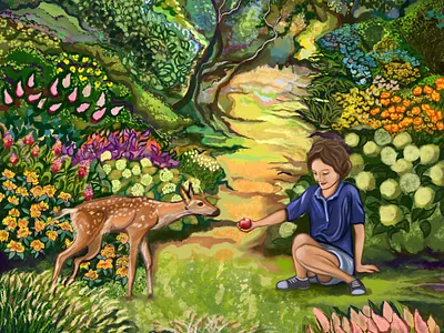 Forest Friend design graphic design illustration vector