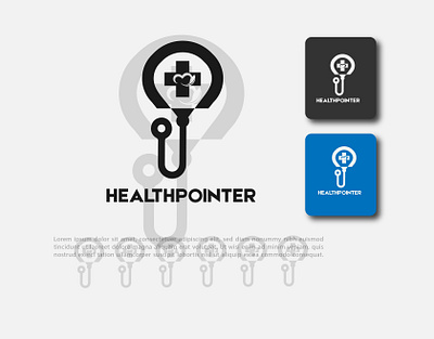 HealthPointer Logo Design bestlogo brandidentity branding design graphic design healthlogo illustration logo logodesign logofolio modernlogo vector vectplus