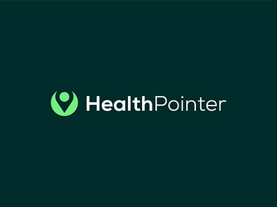 HealthPointer - Logo Design (Unused) art brand brandidentity branding design fitness graphicdesign gym health healthy healthylifestyle lifestyle logo logodesigner logodesigns logomaker logotype motivation vector wellness