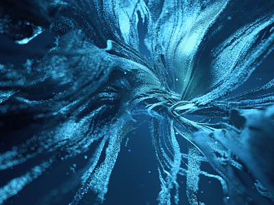 Particles Energy 3d after effects blue blur dof glow houdini illustration particles points redshift render sidefx