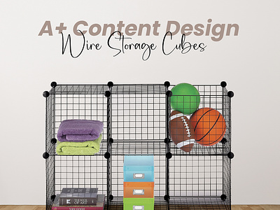 Amazon A+ Content Design for Wire Storage Cubes a a amazon a content a content amazon a content design a design amazon amazon a amazon a content design amazon a design amazon content amazon content design amazon design amazon product amazon product images amazon product listing brand identity branding designing graphic design