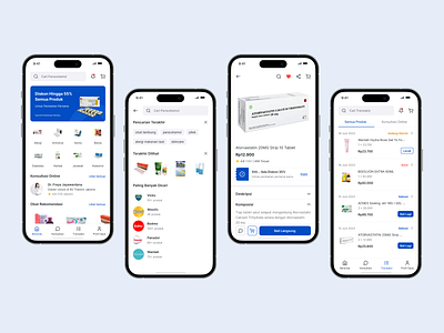 MedMart | Pharmacy App apoteker apotik app branding clean design doctor dokter drug drugs idea medical medicine obat pharmacy ui uiuxdesign ux