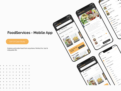 FoodServices figmadesign food mobile uidesign