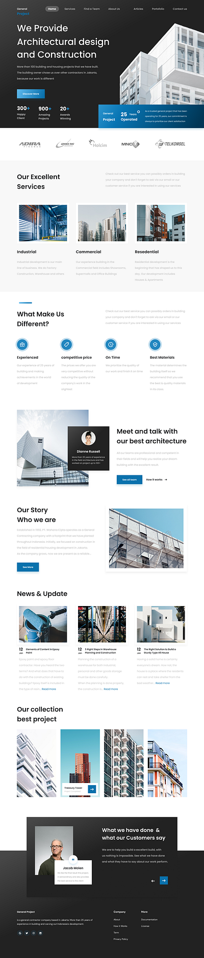 Architectural Design design ui ui design webdesign website