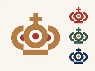 Crown crown crown logo king logo mark symbol