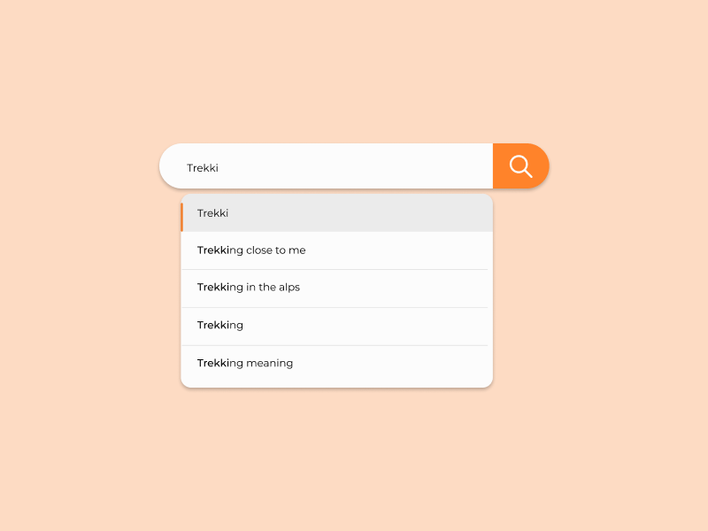 Daily UI #022 - Search 022 dailyui dailyuichallenge design search ui uidesign
