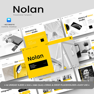 Nolan Presentation Template marketing