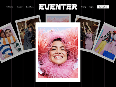 Eventer graphic design ui web