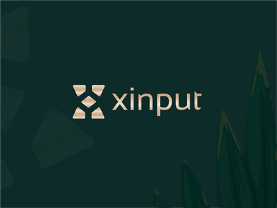 Xinput Logo 3d animation branding business clean crypto design graphic design identity illustration logo logo design marketing minimal motion graphics nature ui ux vector web