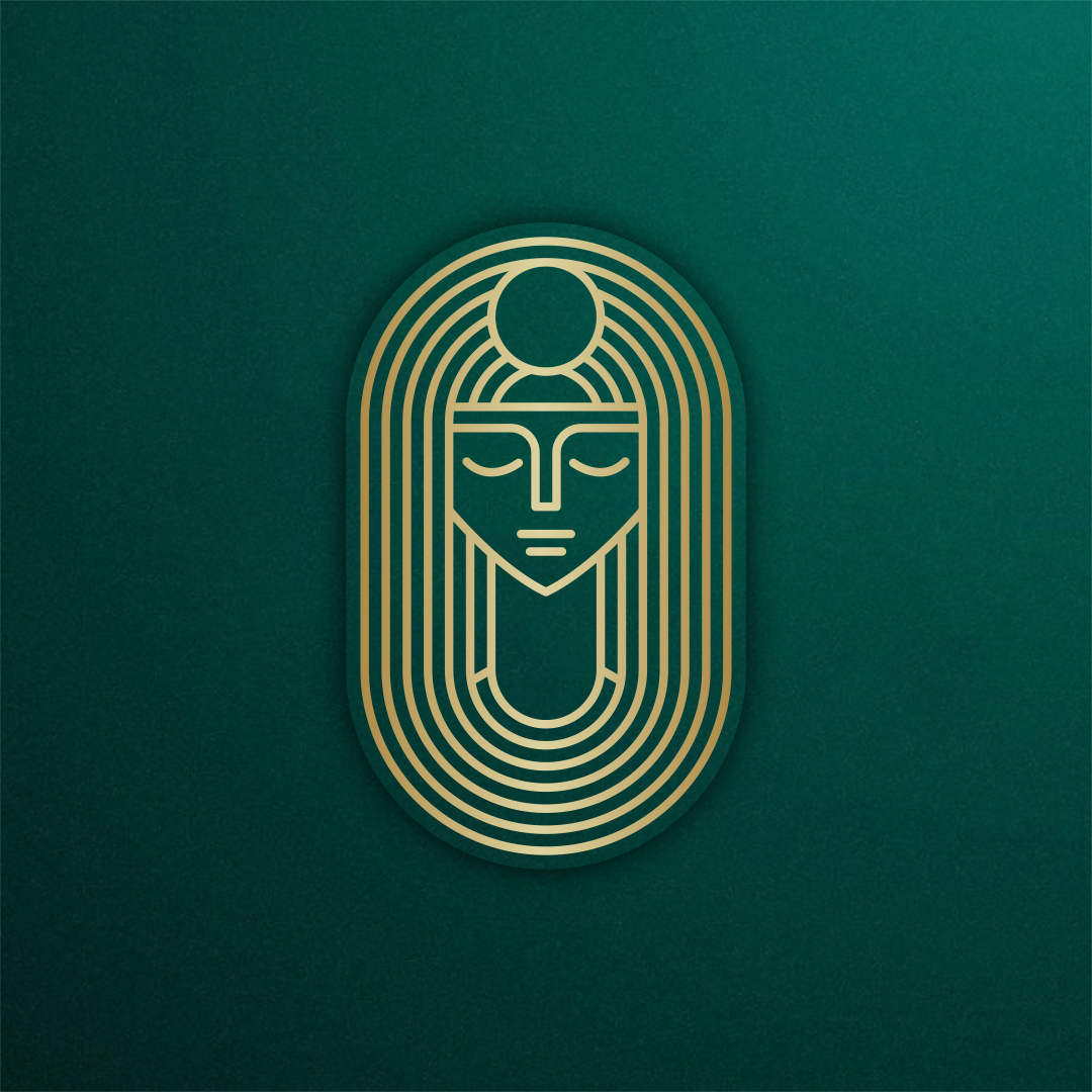 Beauty Emblem Line Art Logo app branding design emblem graphic design icon illustration instagram logo motion graphics typography ui vector