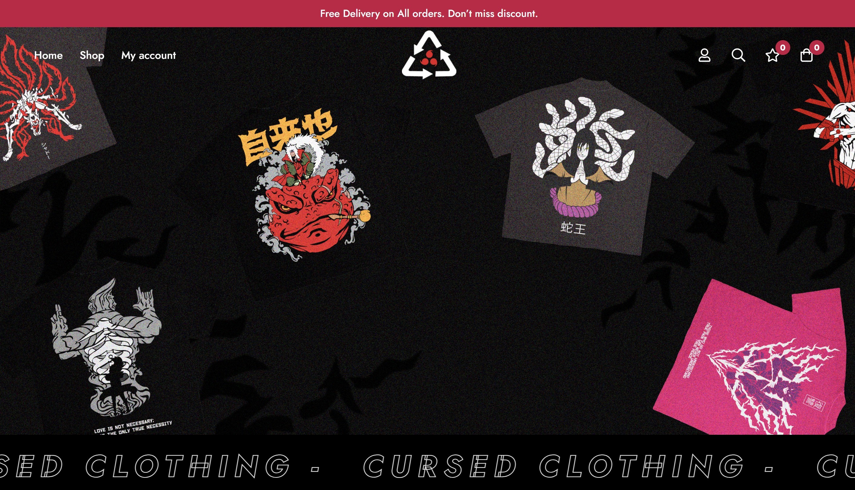 Design astonishing and profitable manga, anime clothing shopify website by  Shopify_avater | Fiverr