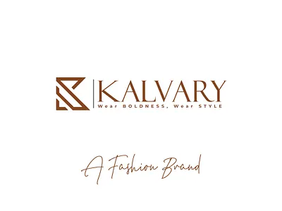 Kalvary - Clothing brand brand branding design fashion graphic design logo mockup