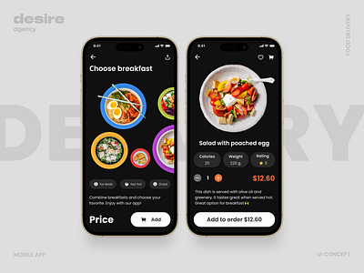 Food Delivery App 😍 app application delivery food interface mobile pizza shop ui uxui