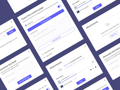 Modals for Specific Workflows design modals product design saas ui ux