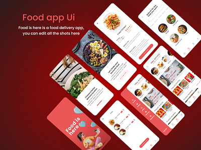 FoodFusion design logo ui ux