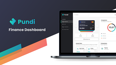 Finance Dashboard - Pundi app dashboard design finance management ui ui ux web design