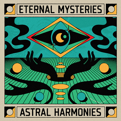 Eternal Mysteries abstract illustration mystical philosophy