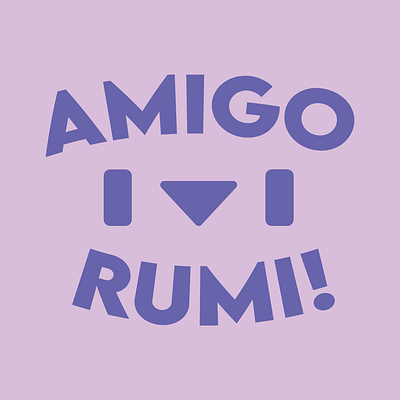 Amigo Rumi! Logo and Branding branding business design graphic graphic design icon identity illustration logo minimal small business typography vector