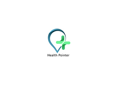 HealthPointer - Logo Design (Unused ) appicon applogo brand identity creativelogo girdlogo gradient health logo logo logo concept logo daily logo mark logo process logo room professional logo