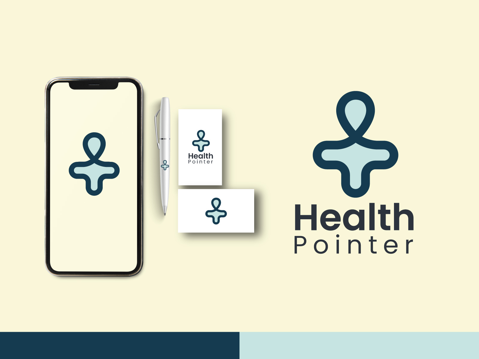 Health Pointer Logo Design by Nurul Islam on Dribbble