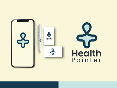 Health Pointer Logo Design brand identity creative logo doctor doctor logo graphic design health pointer logo illustration logo proces medical and health medical logo minimalistic modern ui ux logo vect plus