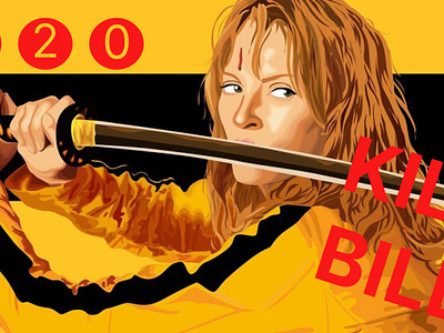 KILL BILL 420 420 ai cartoon jamaica killbill quentintarantino samurai