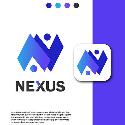 Nexus Logo Design ✓ 3d animation brand identity branding graphic design logo logo design motion graphics ui