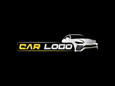 Premium car logo vector speed
