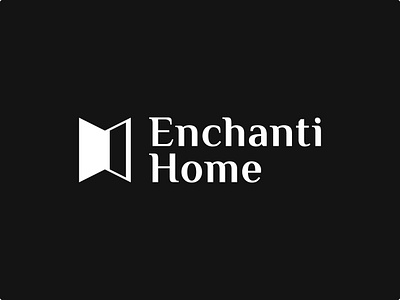 Enchanti Home Logo Design appliance brand identity branding decor design graphic design home logo logo design shop visual identity web