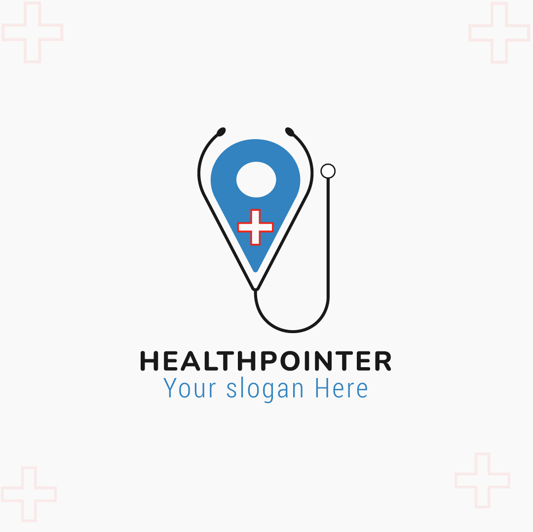 Healthpointer Logo Design by Numan Ahmed on Dribbble