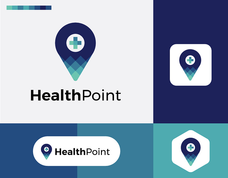 HEALTH POINT- LOGO DESIGN by Logo_bari on Dribbble