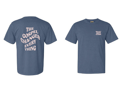 Gospel T-Shirt Design - Blue Jean apparel design