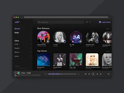 Music app app concept mobile app ui ui design ui ux ux ux design
