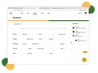 Daily UI, Day 071: Schedule 071 071 schedule app branding daily ui daily ui 071 daily ui schedule dailyui dailyui 071 dailyui071 design graphic design illustration logo schedule ui ux vector