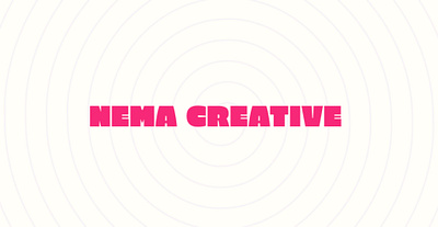 Nema Creative Agency Logo branding graphic design logo