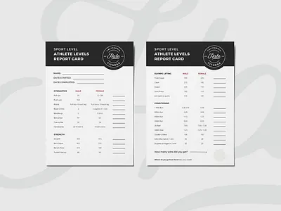 Hale - Athlete Cards athletecards brandidentity brandidentitydesign branding design fitnessbrand fitnessbranding graphic design handdrawn printcollateral printdesign