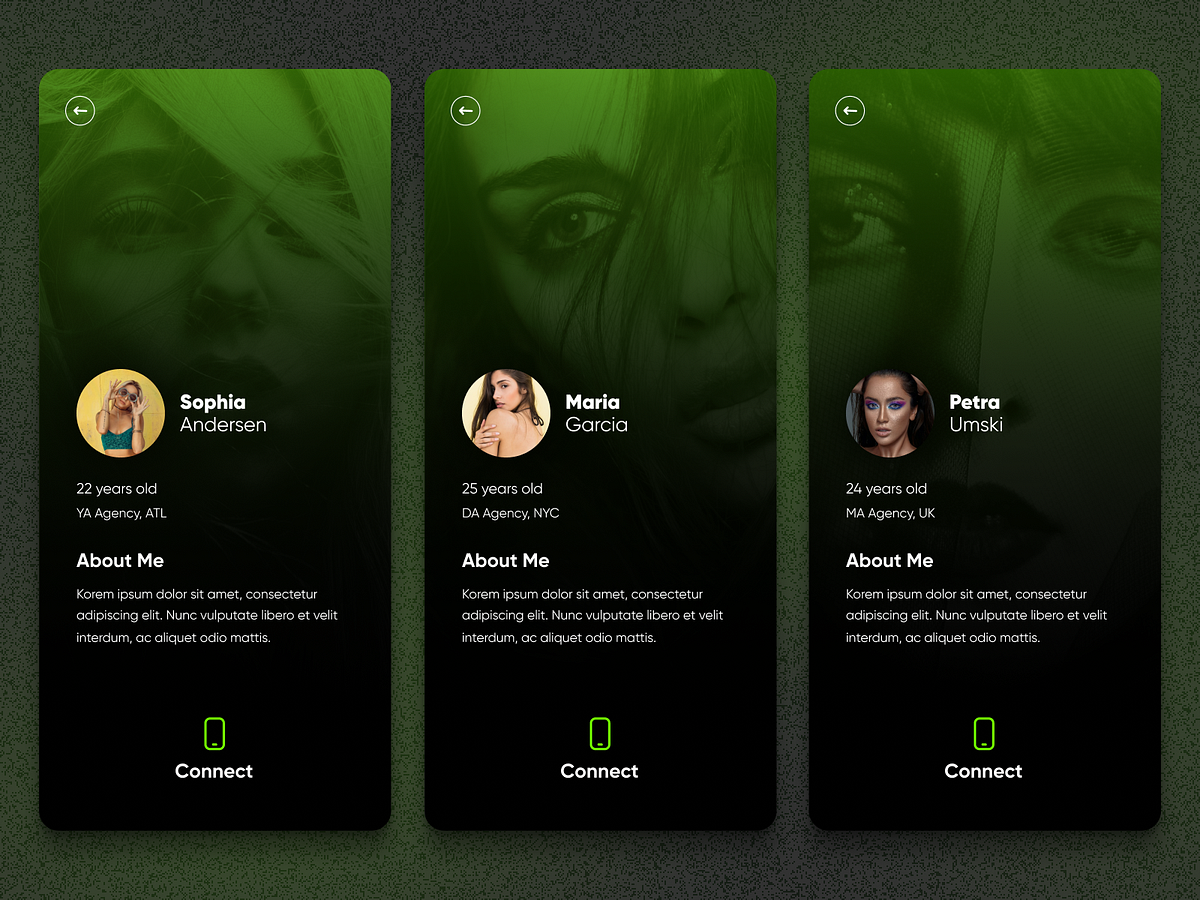 Browse thousands of Profile App images for design inspiration | Dribbble