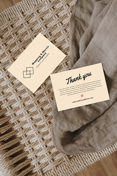 Thank you card business card canva canva template card design graphic design small business card thank thank you card thank you card canva thankyou
